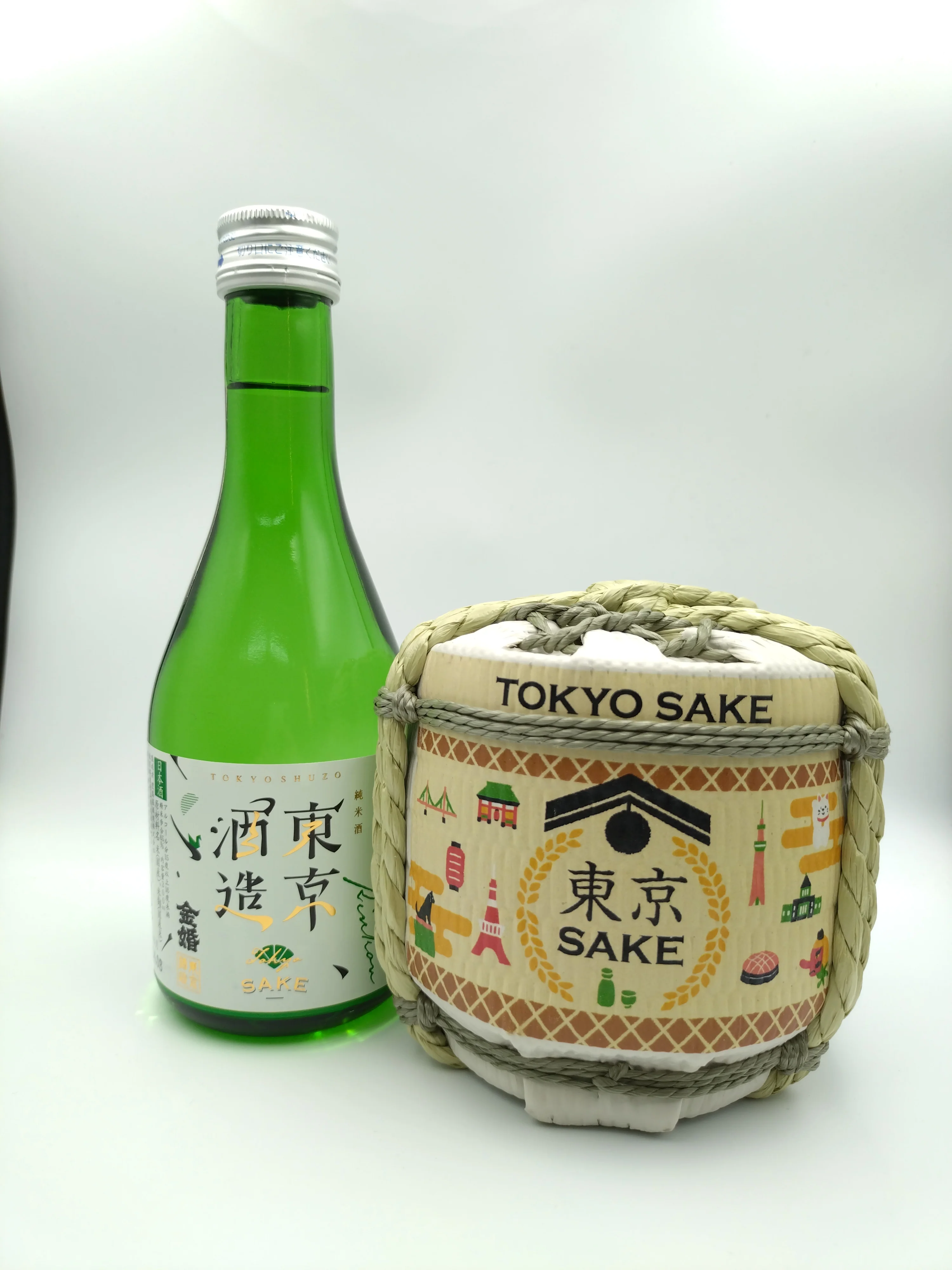 豆樽 / Fass(klein) für Deko mit Sake 300ml Set - Image 4