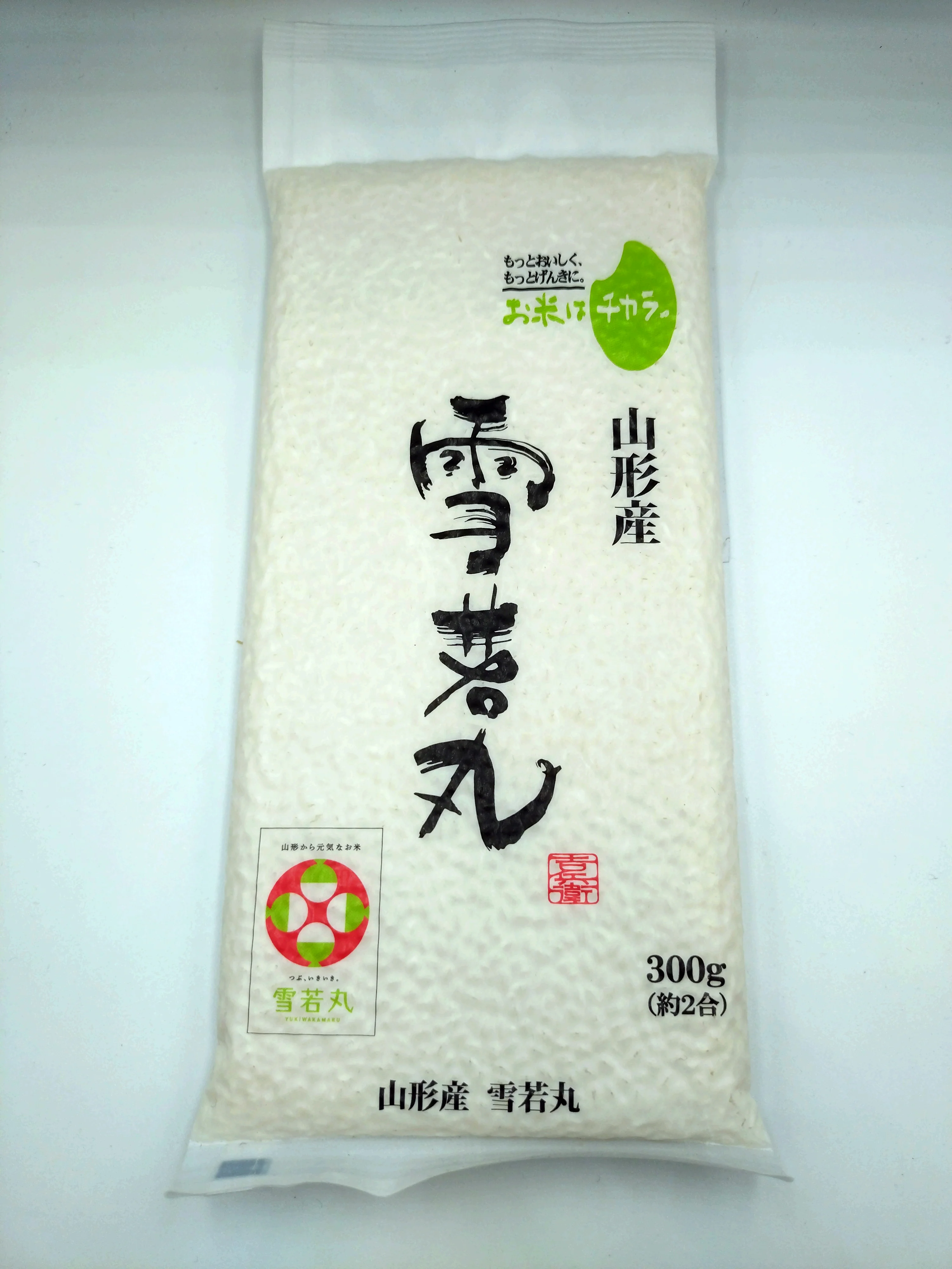オコメール47 2合(約300g) 山形雪若丸 / Yamagata Yukiwakamaru 300g