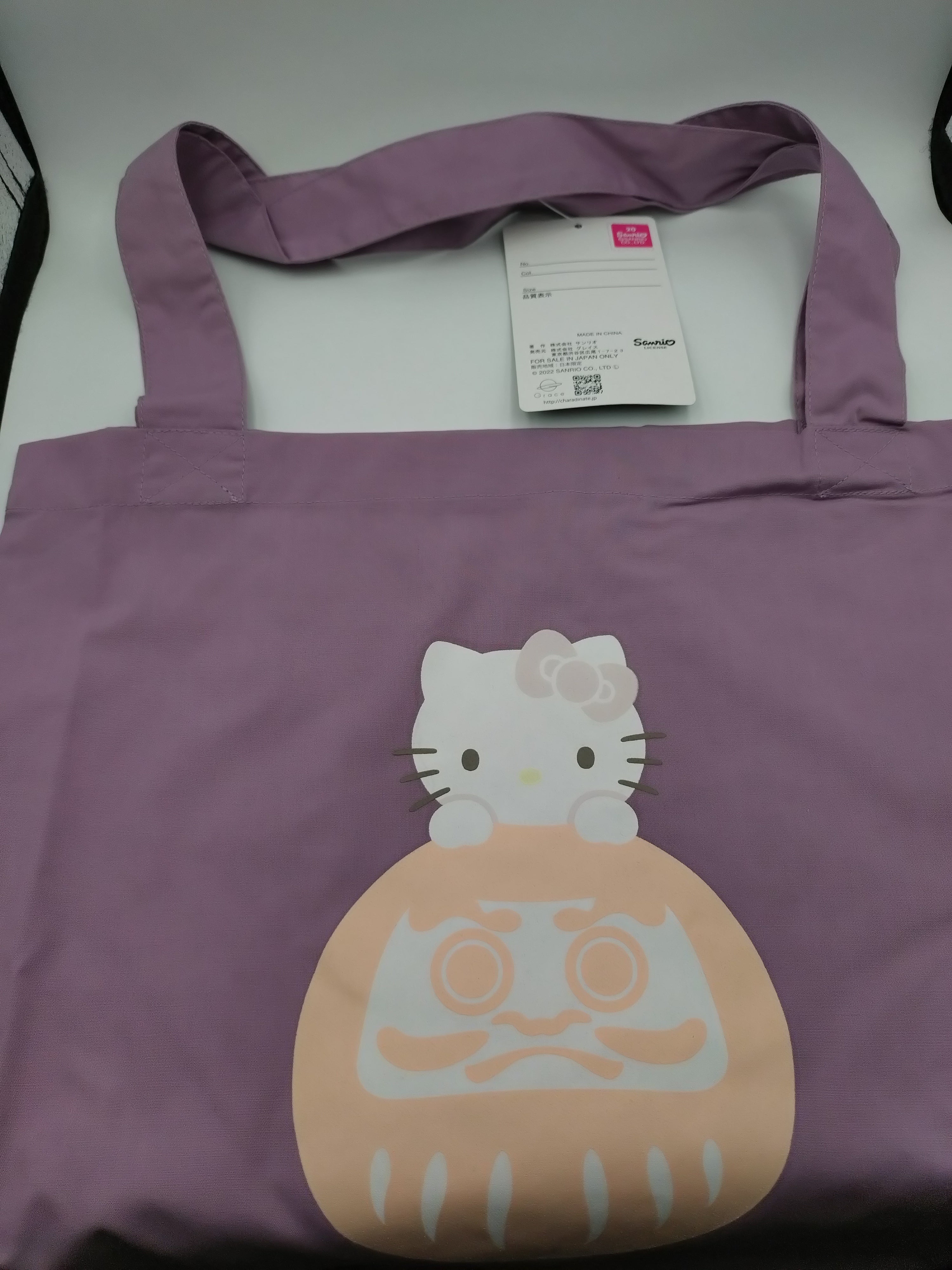 だるまＫＩＴＴＹ　トート　小 / Tragetasche Daruma KITTY klein - Image 2