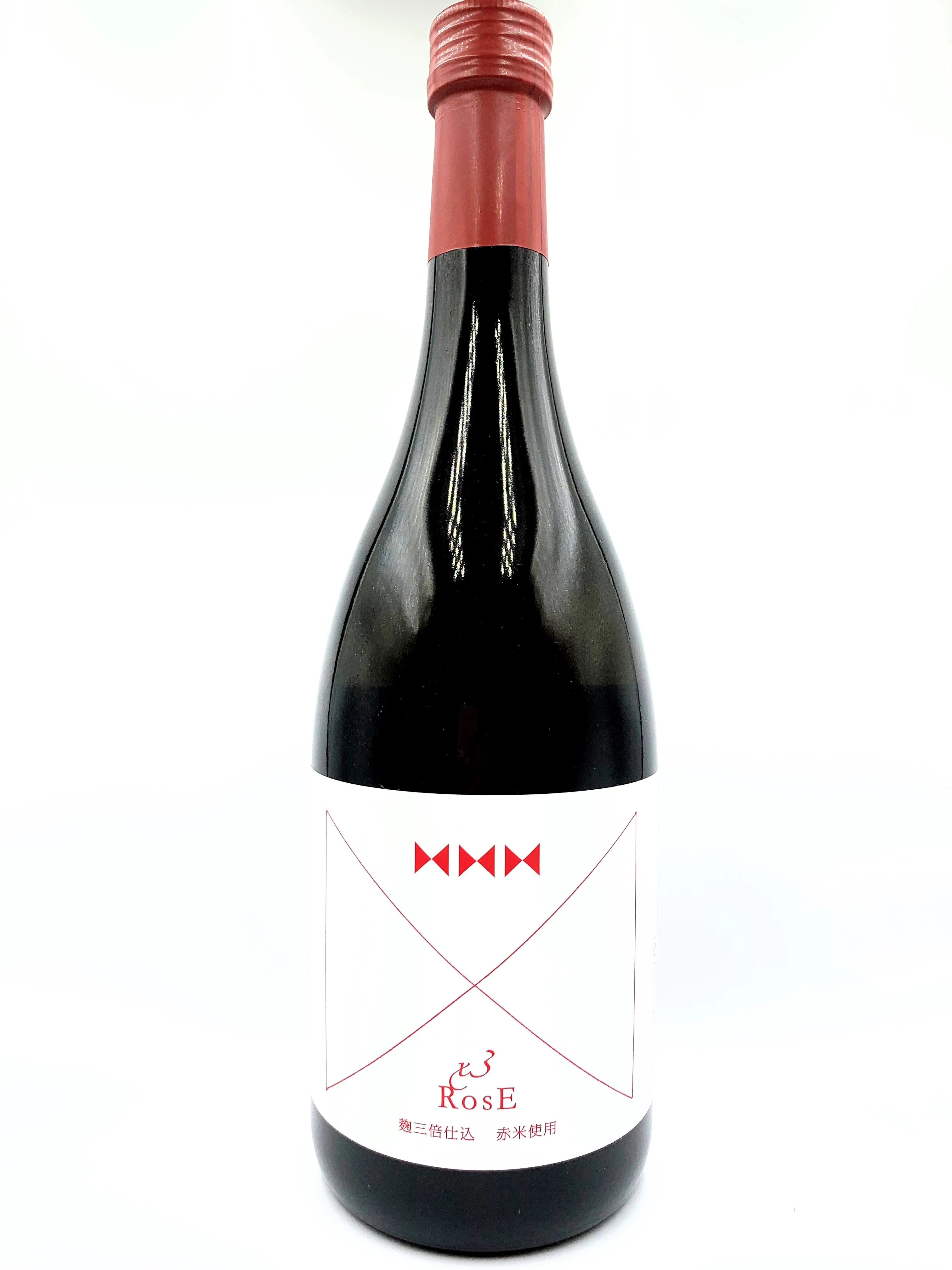 X3 ROSE Koji Brewed from red rice Junmai